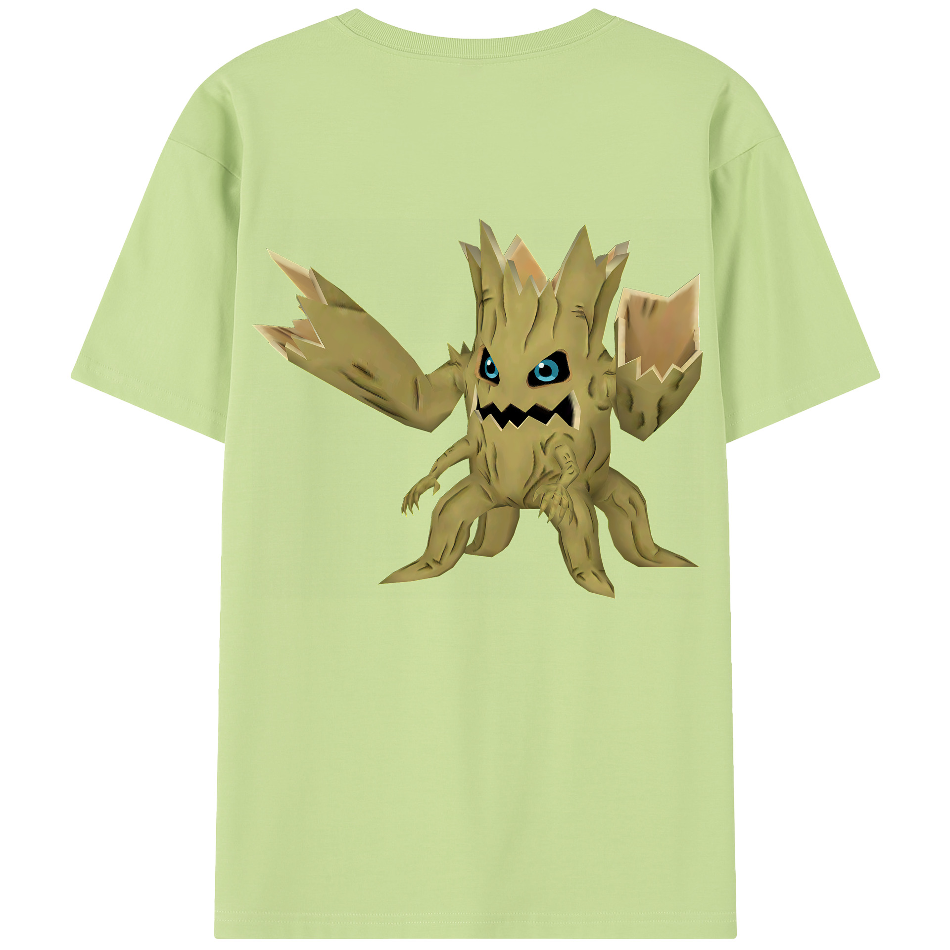 （画像用） Digimon デジタルモンスター/デジモン 綿100％半袖Tシャツ（背面プリント）